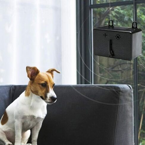 UANAX Sonic Barking Deterrents Control Device,Ultrasonic Dog Bark Deterrent,Upgrade Mini Sonic Repellent 50 FT Range,Ultrasound Silencer No Bark Training Control Device Security for Dogs, Medium in Saudi Arabia