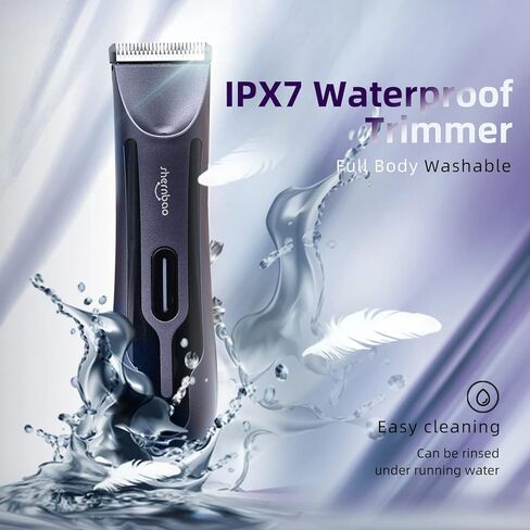 شيرنباو ماكينة حلاقة صغيرة للحيوانات الاليفة، قابلة لاعادة الشحن عبر منفذ USB وسرعتين، ماكينة حلاقة كهربائية هادئة وقابلة للغسل للكلاب والقطط والحيوانات، مع شفرة قابلة للفصل in Kuwait