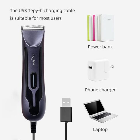 شيرنباو ماكينة حلاقة صغيرة للحيوانات الاليفة، قابلة لاعادة الشحن عبر منفذ USB وسرعتين، ماكينة حلاقة كهربائية هادئة وقابلة للغسل للكلاب والقطط والحيوانات، مع شفرة قابلة للفصل in Kuwait