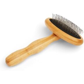 Well & Good Petco Brand Wooden Cushion Slicker Dog Brush, Large in Kuwait