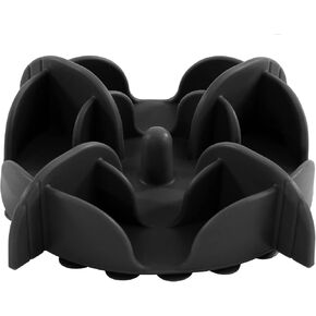 Jaoul Slow Feeder Dog Bowls Insert Cuttable Slow Feeder with Octopus Suction Cups for Small Medium Large Breed Dog Bowls (Cuttable, Grey)