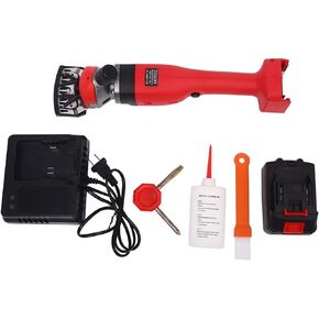 DOOKAA Sheep shears800W Rechargeable Electric Farm Supplies Animal Grooming Shearing Clipper Sheep Goat Shears Electric Clippers, Farm Supplier(Color:a,Size:2) in Kuwait