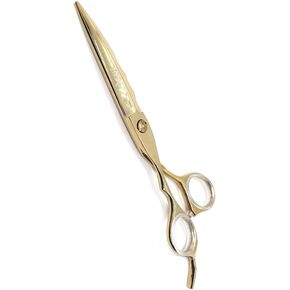مقصات العناية بالحيوانات الأليفة ذات اليد اليسرى المنحنية العادية مقاس 7 بوصات (ذهبي) in Kuwait