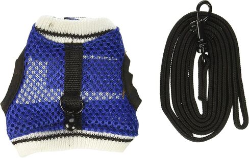 Ware Manufacturing Nylon Walk-N-Vest Pet Harness and Leash for Small Pets, Small - Colors May Vary in Saudi Arabia