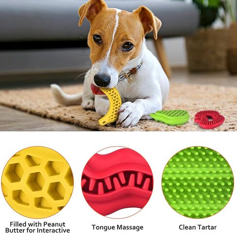 كيه اكس كيه العاب مضغ للجراء للتسنين، العاب تسنين للجراء ذات السلالة الصغيرة والمتوسطة، العاب تسنين الكلاب مع مطاط طبيعي in Kuwait