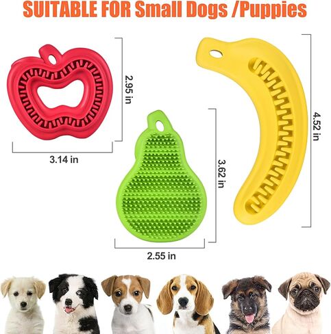 كيه اكس كيه العاب مضغ للجراء للتسنين، العاب تسنين للجراء ذات السلالة الصغيرة والمتوسطة، العاب تسنين الكلاب مع مطاط طبيعي in Kuwait