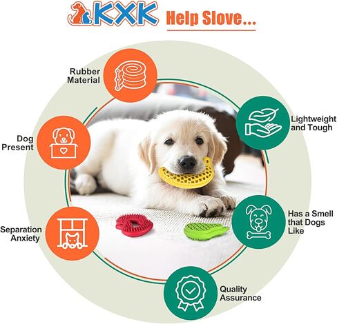 كيه اكس كيه العاب مضغ للجراء للتسنين، العاب تسنين للجراء ذات السلالة الصغيرة والمتوسطة، العاب تسنين الكلاب مع مطاط طبيعي in Kuwait