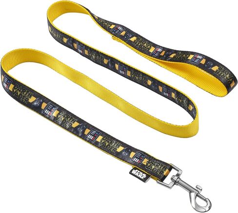 Star Wars for Pets The Mandalorian This is The Way 4 Foot Dog Leash, 48 Inches | Orange 4 Ft Dog Leash Easily Attaches to Any Dog Collar or Harness | Mandalorian Nylon Dog Leash 4 Feet for All Dogs in Saudi Arabia