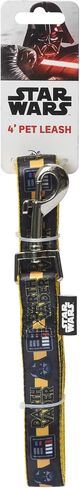 Star Wars for Pets The Mandalorian This is The Way 4 Foot Dog Leash, 48 Inches | Orange 4 Ft Dog Leash Easily Attaches to Any Dog Collar or Harness | Mandalorian Nylon Dog Leash 4 Feet for All Dogs in Saudi Arabia
