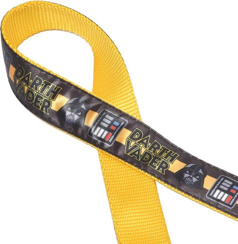 Star Wars for Pets The Mandalorian This is The Way 4 Foot Dog Leash, 48 Inches | Orange 4 Ft Dog Leash Easily Attaches to Any Dog Collar or Harness | Mandalorian Nylon Dog Leash 4 Feet for All Dogs in Saudi Arabia