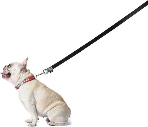 Star Wars for Pets The Mandalorian This is The Way 4 Foot Dog Leash, 48 Inches | Orange 4 Ft Dog Leash Easily Attaches to Any Dog Collar or Harness | Mandalorian Nylon Dog Leash 4 Feet for All Dogs in Saudi Arabia