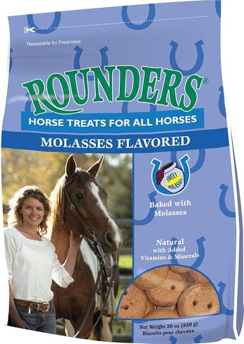 Kent Nutrition Group-Bsf 1240 Molasses Rounder'S Horse Treat, 30 Oz in Saudi Arabia