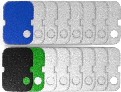 Think Crucial Replacement Aquarium Canister Filters - Compatible with Cascade 700, 1000, CCF2UL & CCF3UL (16 Pack) in Kuwait