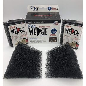 & Mini- Pocket Pet Wedge Hair Remover - Can instantly remove pet hair and other debris from the tightest places. in Saudi Arabia