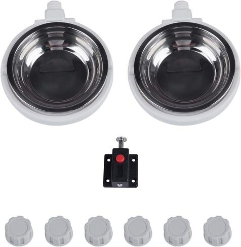 VATO White Transformable Playpen Panels, Three Functions, Pet Fence, Cage, Gate. Waterproof Cover and Mat, Build-in Basins, Waterproof, Dirt-Resistant, 9 Pieces Panels and one Door with Lock,VF-001. in Kuwait