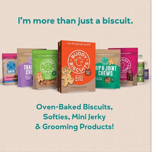 Buddy Biscuits Boosters, Soft & Chewy Dog Treats with Glucosamine & Chondroitin for Happy Hips, Chicken 5 oz. in Kuwait