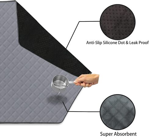 Octagon Dog Playpen Mat Washable Leakproof Pet Liner,45'(Diameter) in Saudi Arabia