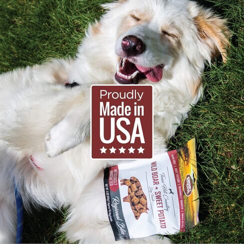 All Natural Dog Treats - Duck & Squash - Training Treats for Dogs with Allergies or Sensitive Stomachs - Soft Dog Treats, Grain Free Dog Treats, Chewy, Human-Grade, Made in USA - 5oz Bag in Kuwait