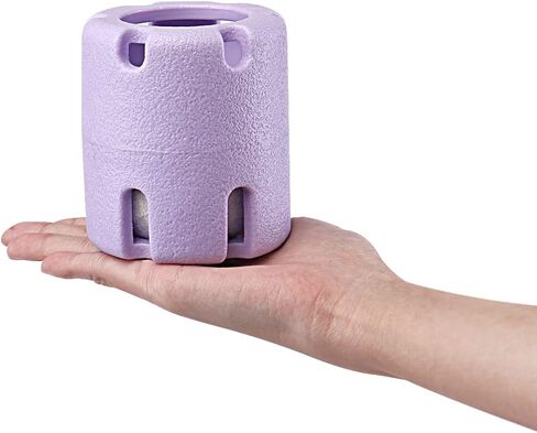 مجموعة ألعاب كرة الكلب وحبل شد الحبل من KuddelMuddel، كرة تنس دعابة للمضغ لا تصدر أصواتًا داخل قفص مطاطي ولعبة حبل قطني مثلث للحيوانات الأليفة الصغيرة والمتوسطة والكبيرة (عبوة من قطعتين) in Kuwait