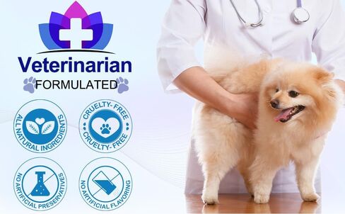 Dog Allergy Relief-Dog Allergy Chews (150 Soft Chews)- Itch Relief for Dogs, Omega 3 Fish Oil + Pumpkin Enzymes + DHA for Dogs, Seasonal Allergies + Anti Itch + Hot Spots. in Kuwait