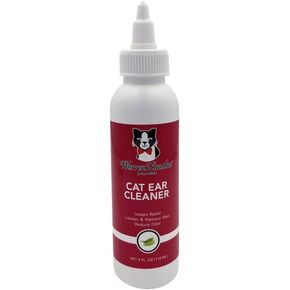 Warren London Cat Ear Cleaner | Ear Cleaning Solution for Cats and Kittens with Aloe Vera | Kitten Ear Cleaner & Ear Wash for Cats | Made in USA in Saudi Arabia