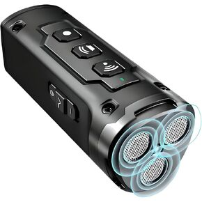 2023 إصدار Dog Bark Deterrent 3X بواعث صوتية -49 قدم | أداة تدريب الكلاب Barks No More من Bark Buddy، جهاز مضاد للنباح للكلاب | أفضل مساعد للسلوك - كاتم صوت للنباح داخليًا وخارجيًا، قابل لإعادة الشحن in Kuwait