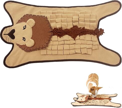 PETMIMIXD Pet Snuffle Mat for Dogs Sniff Mat Nosework Feeding Mat Slow Feeder, Durable Interactive Dog Puzzle Toys for Training and Stress Relief Encourages Natural Foraging Skills in Saudi Arabia