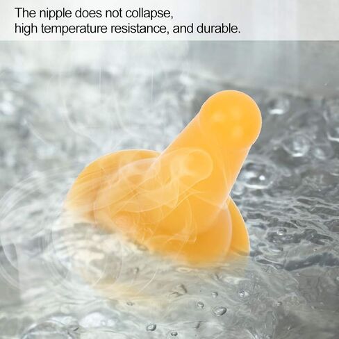 Yolispa Pet Feeding Bottle Nipple Silicone Soft Durable for Cat Dog Kitten Puppy 15Pcs in Kuwait