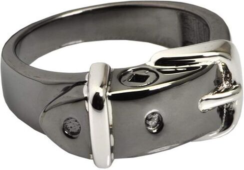 2032WG-5 Ring Collar 14K Solid White Gold Cremation Pet Jewelry, Size 5 in Saudi Arabia