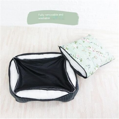 سرير للحيوانات الأليفة للكلاب والقطط الصغيرة والمتوسطة، سرير أريكة ناعم للقطط للقطط الداخلية (اللون: Bear Head Money، الحجم: M) in Kuwait