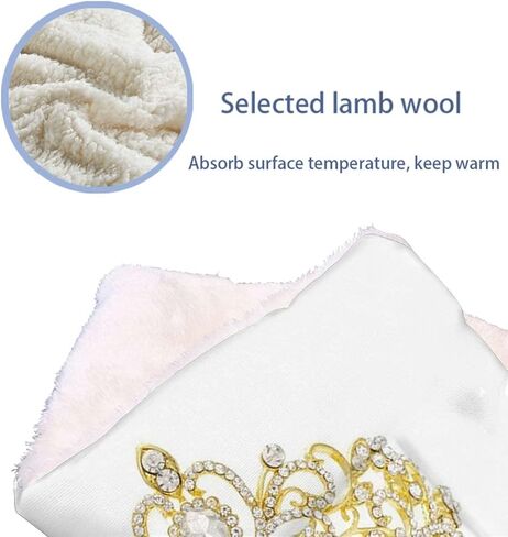 Multicolor Warming Cushion Mat for Cats Dogs Small Pets Cloudy Hazy Crack Lines Super Soft Plush Dog Crate Pad for Travel or Home Blue Purple Marble 14" x 18" in Saudi Arabia