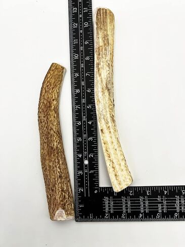 Paws-N-Stuff Elk Antler Premium Dog Chew Toy - Large Split - 2 Pack in Saudi Arabia