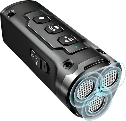 2023 إصدار Dog Bark Deterrent 3X بواعث صوتية -49 قدم | أداة تدريب الكلاب Barks No More من Bark Buddy، جهاز مضاد للنباح للكلاب | أفضل مساعد للسلوك - كاتم صوت للنباح داخليًا وخارجيًا، قابل لإعادة الشحن in Kuwait