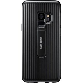 Samsung Galaxy S9+ Rugged Military Grade Protective Case with Kickstand, Black