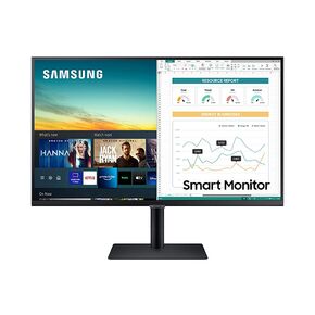 SAMSUNG M5 Series 32-Inch FHD 1080p Smart Monitor & Streaming TV (Tuner-Free), Netflix, HBO, Prime Video, & More, Apple Airplay, Height Adjustable Stand, Built-in Speakers (LS32AM502HNXZA) in Kuwait