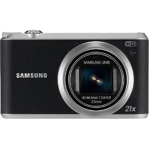 Samsung WB350F 16.3MP CMOS Smart WiFi & NFC Digital Camera with 21x Optical Zoom and 3.0" Touch Screen LCD and 1080p HD Video (White) in Saudi Arabia