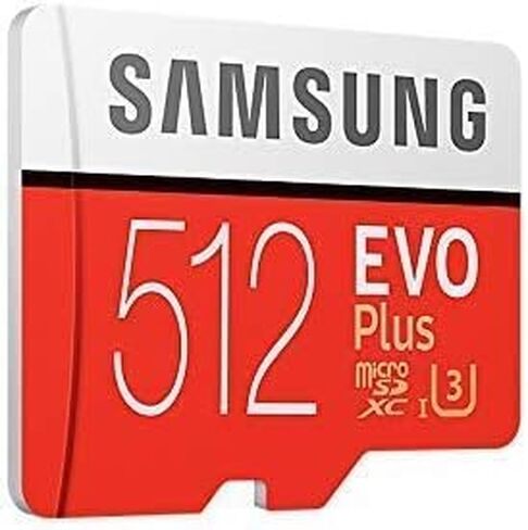 Samsung EVO Plus Class 10 Micro SDXC with Adapter, 512GB (MB-MC512GA) in Saudi Arabia