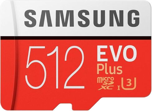 Samsung EVO Plus Class 10 Micro SDXC with Adapter, 512GB (MB-MC512GA) in Saudi Arabia