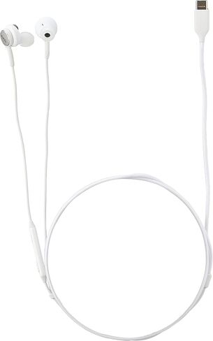 Samsung AKG Stereo Earbud USB-C Headset with In-Line Mic - White (Renewed) in Kuwait