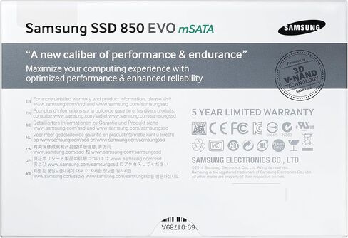 Samsung 850 EVO mSATA V-NAND 500GB SSD (MZ-M5E500BW) in Saudi Arabia