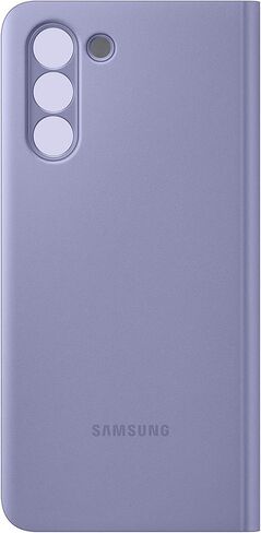 Samsung Galaxy S21 Ultra Case, S-View Flip Cover - Gray (US Version) in Saudi Arabia