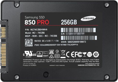 SAMSUNG 850 PRO - 512GB - 2.5-Inch SATA III Internal SSD (MZ-7KE512BW) in Kuwait