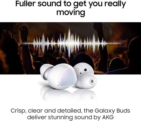 Samsung Galaxy Buds True Wireless In-Ear Bluetooth Headphones Black SM-R170 2019 (Renewed) in Kuwait