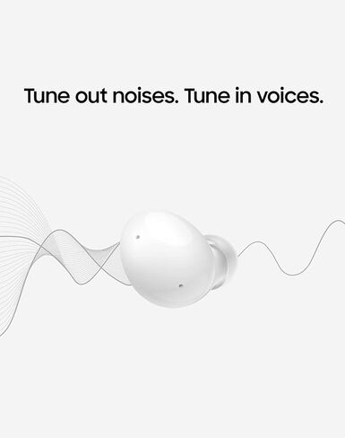 Samsung Galaxy Buds 2 True Wireless Noise Cancelling Bluetooth Earbuds - White (Renewed) in Kuwait