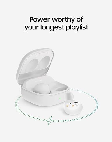 Samsung Galaxy Buds 2 True Wireless Noise Cancelling Bluetooth Earbuds - White (Renewed) in Kuwait