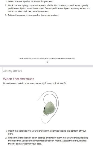 Samsung Galaxy Buds 2 True Wireless Noise Cancelling Bluetooth Earbuds - White (Renewed) in Kuwait