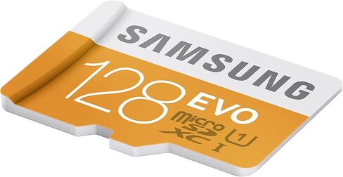 Samsung 128GB up to 48MB/s EVO Class 10 Micro SDXC Card with Adapter (MB-MP128DA/AM) in Saudi Arabia