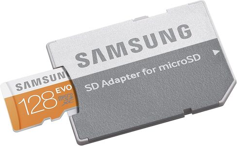 Samsung 128GB up to 48MB/s EVO Class 10 Micro SDXC Card with Adapter (MB-MP128DA/AM) in Saudi Arabia