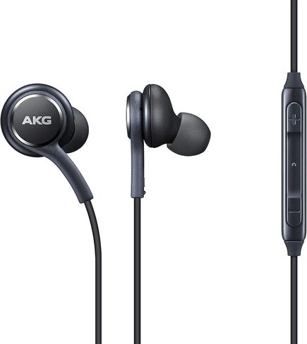 Samsung AKG EO-IG955 3.5mm Earbud Headphones with Microphone/Remote - Dark Gray (Renewed) in Saudi Arabia