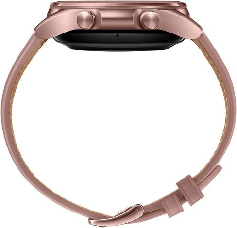 SAMSUNG Galaxy Watch 3 (41mm, GPS, Bluetooth, Unlocked LTE) Smart Watch with Advanced Health Monitoring, Fitness Tracking and Long Lasting Battery - Mystic Bronze (Renewed) in Saudi Arabia